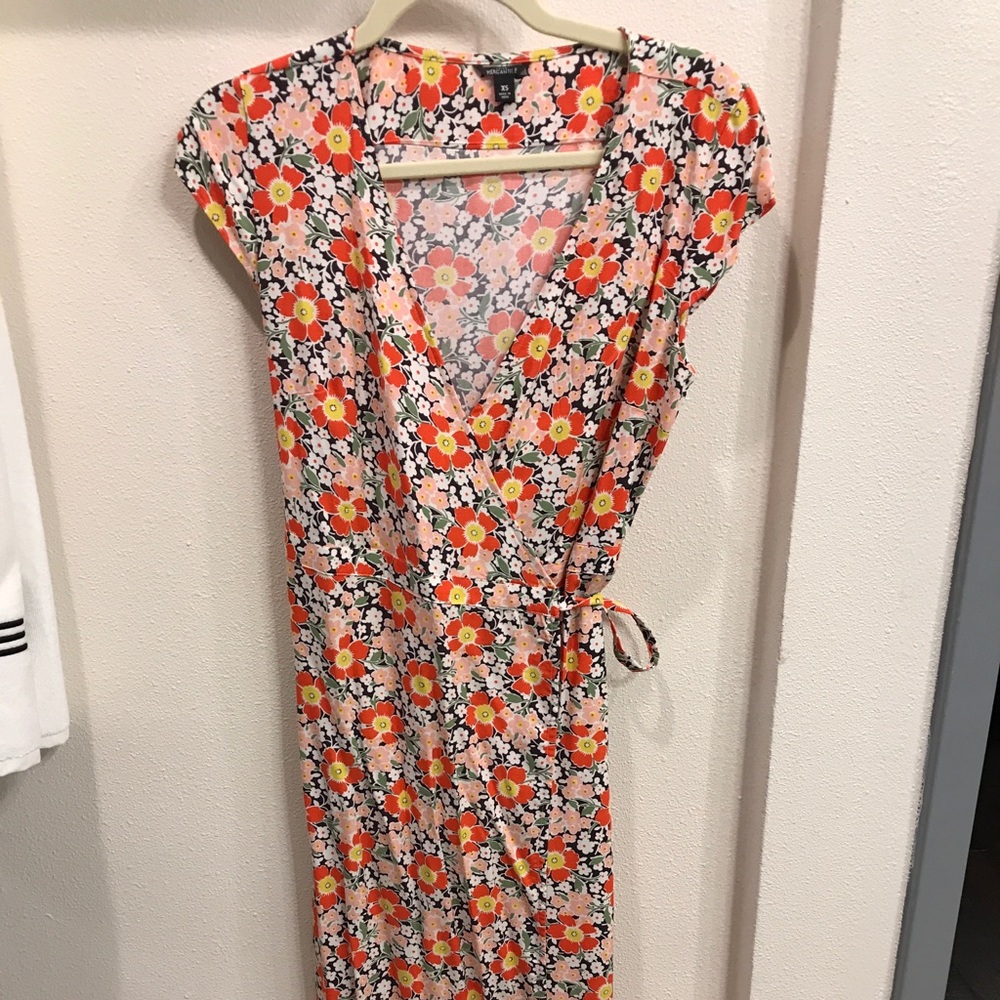 J. Crew Floral Maxi Dress, Size XS